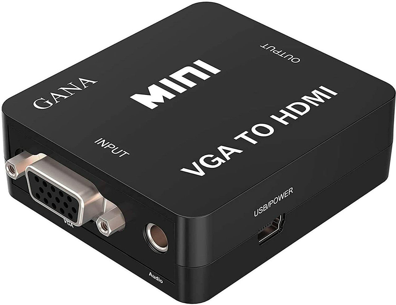 VGA to HDMI GANA 1080P Full HD Mini VGA to HDMI Audio Video Converter Adapter - GOODSZON Discount Store