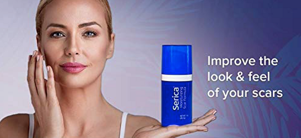 Serica Scar Gel - Silicone Scar Gel For Scar Improve - Serica Moisturizing Scar Formula - Silicone Gel For Scars - Acne Scar Improve - Best Scar Improve Your Skin - Natural Ingredients - Made USA - GOODSZON Discount Store