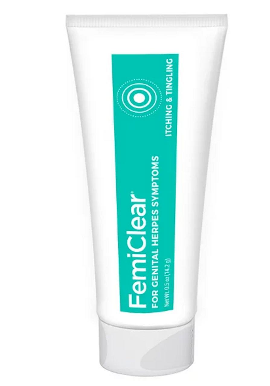 FemiClear For Genital Herpes - Itching & Tingling Symptom Relief Ointment, 0.5oz - GOODSZON Discount Store