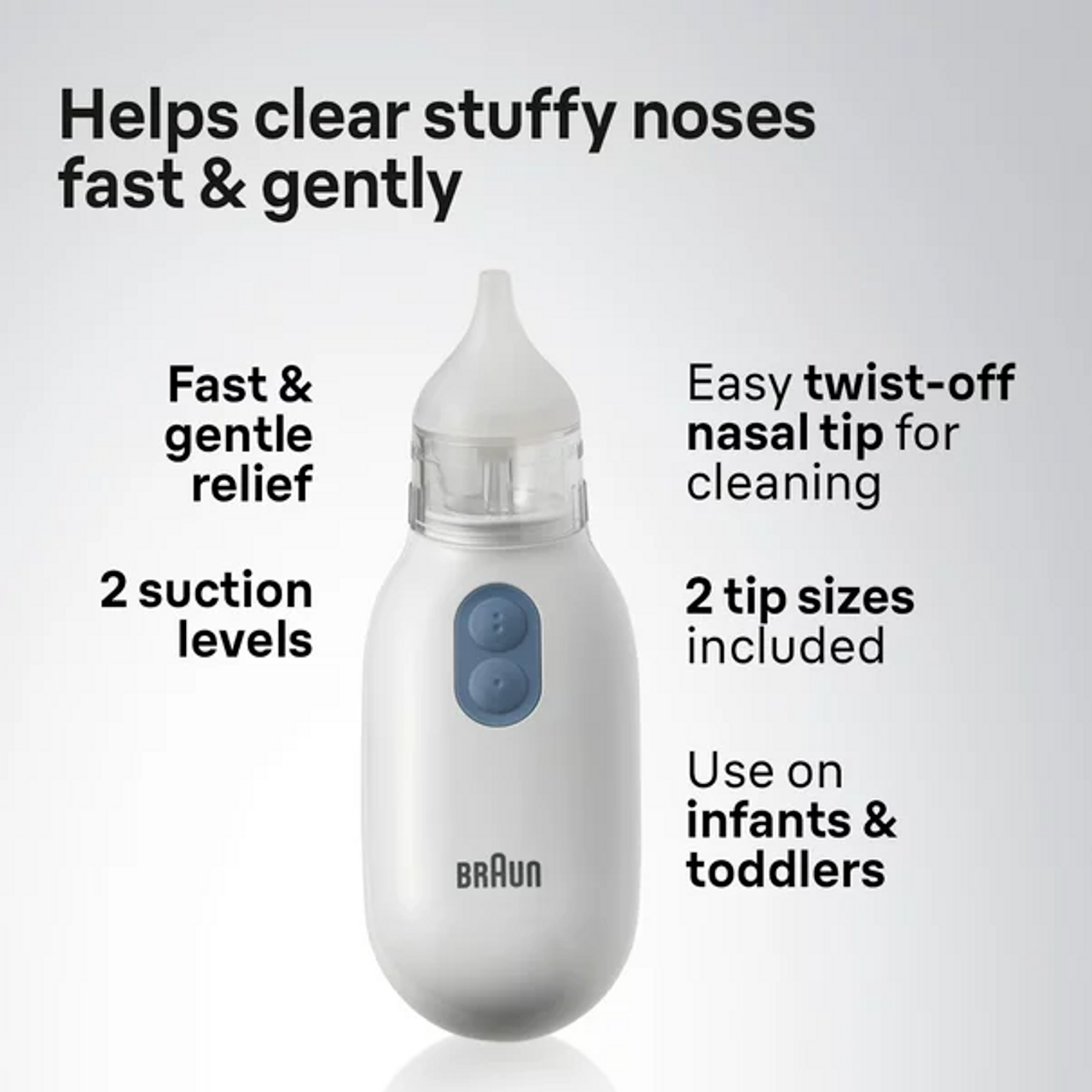 Braun Nasal Aspirator, BNA100 - GOODSZON Discount Store