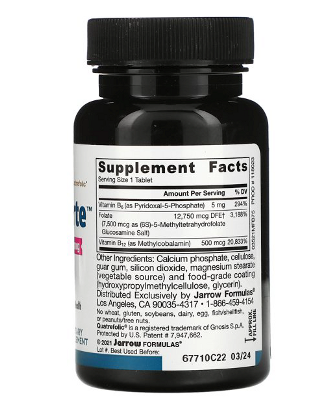Jarrow Formulas - Folate Forte - 30 Tablets - GOODSZON Discount Store