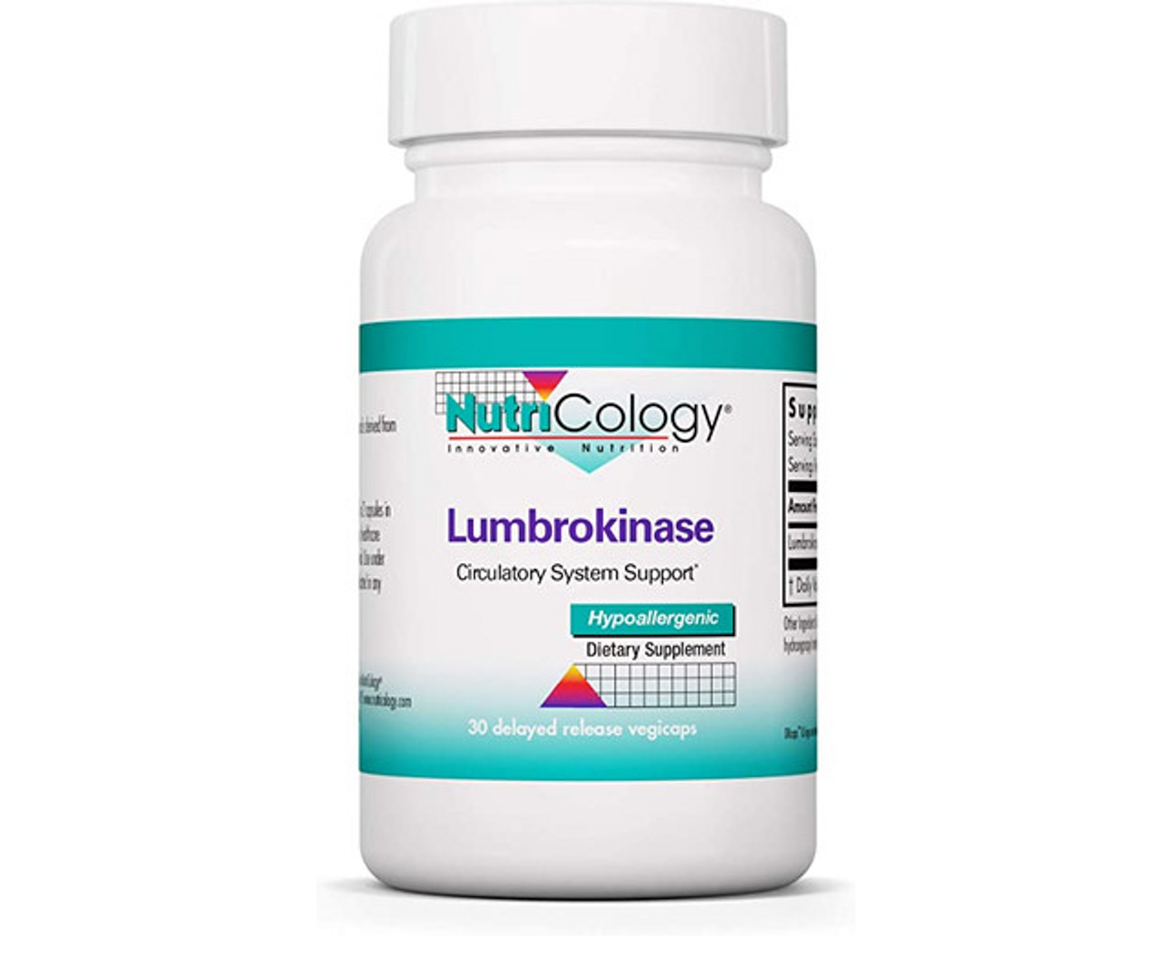 Lumbrokinase Nutricology 30 Caps - GOODSZON Discount Store
