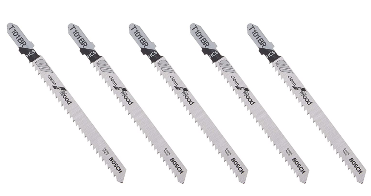 BOSCH T101BR Jigsaw Blade,T-Shank,4 In. L,PK5 (Pack of 2) - GOODSZON Discount Store