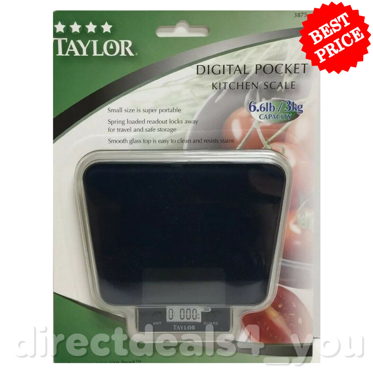 Taylor Digital Pocket Kitchen Scale # 3875 - GOODSZON Discount Store