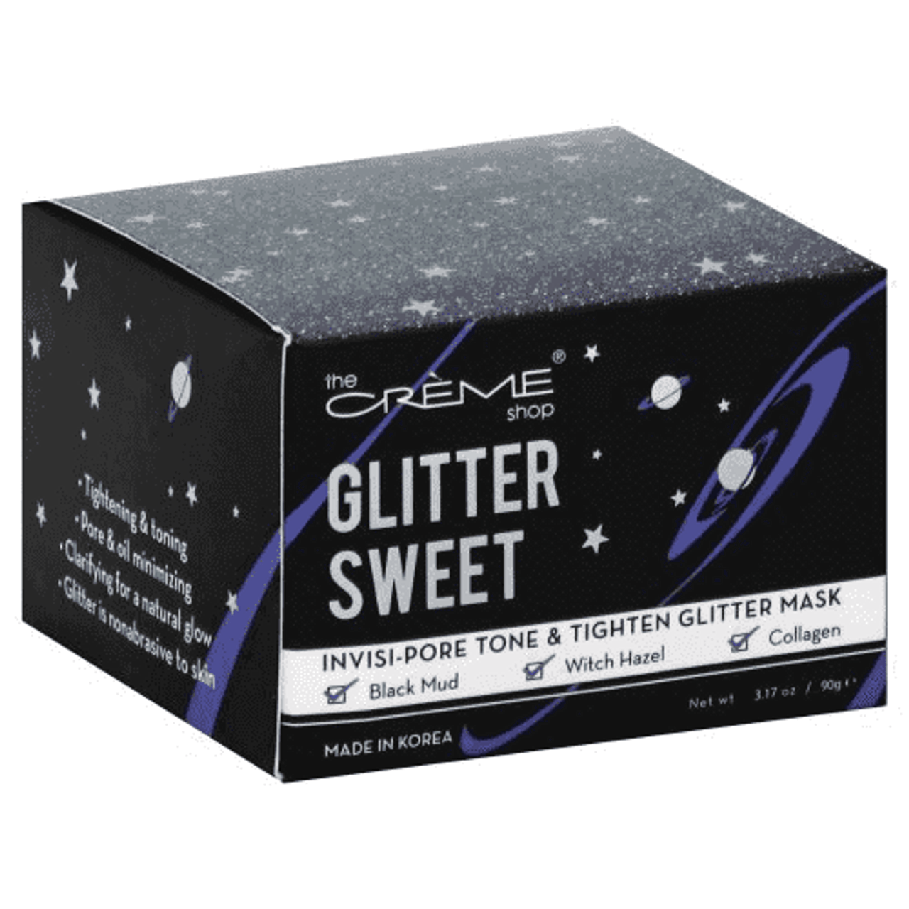 The Creme Shop Glitter Sweet - Intense Illumination Glitter Mask - 3.17 oz - GOODSZON Discount Store