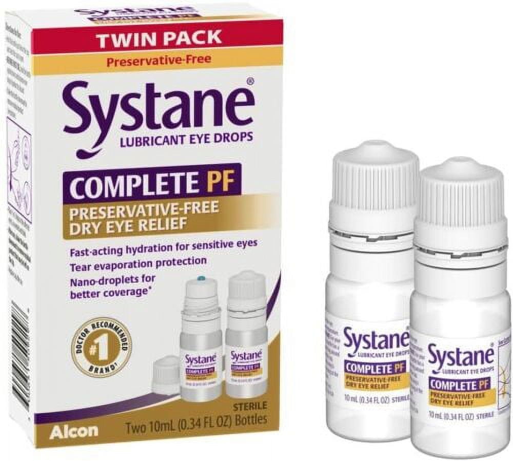 Preservative Fre e Lubrica nt Ey e Dro ps Twin Pack - GOODSZON Discount Store