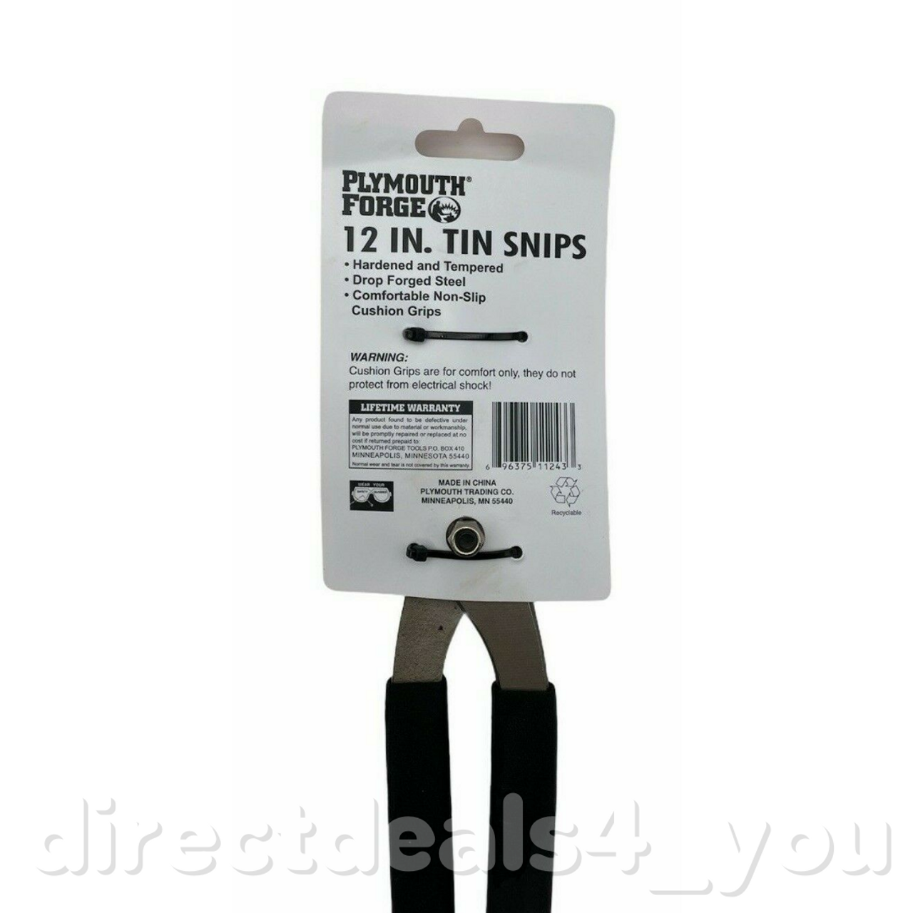 Plymouth Forge Tin Snips 12 in Pack of 4 - GOODSZON Discount Store