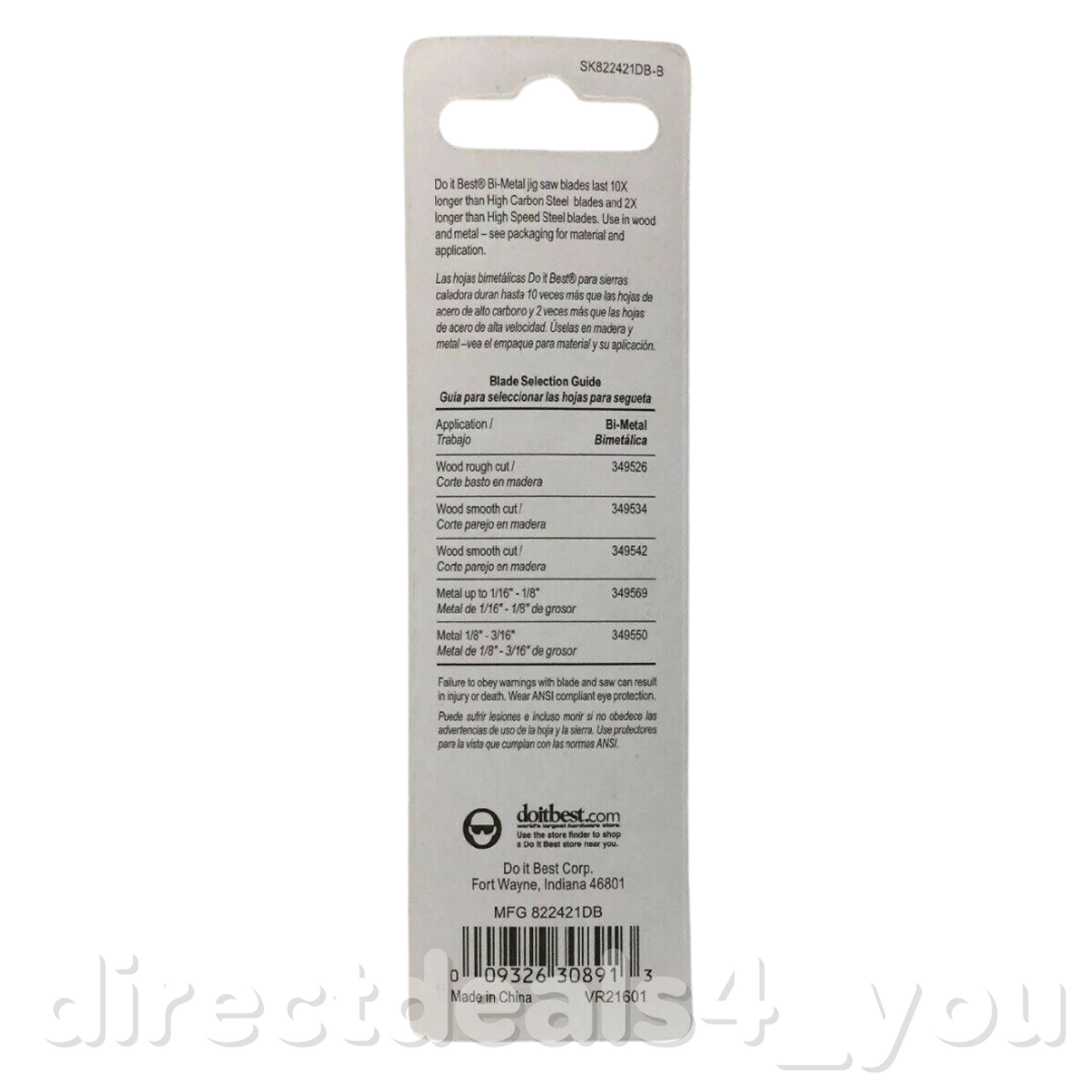 Do it JigSaw Blades 2 pc 18 TPI 349550 Pack of 3 - GOODSZON Discount Store
