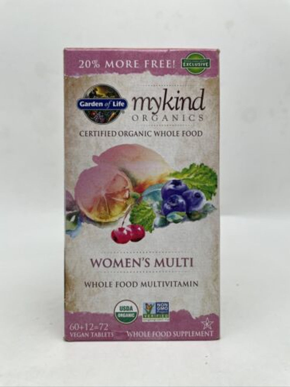 Garden of Life Mykind Organic Women's Multi Multivitamin 72 Tablets Supplement - GOODSZON Discount Store
