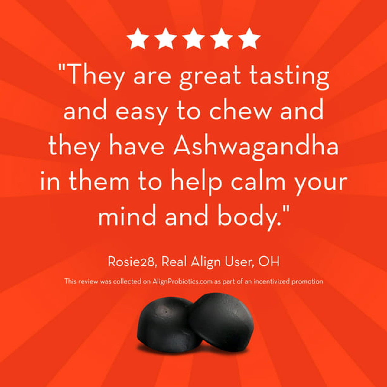 Align Probiotic Gummies, Digestive De-stress and Ashwagandha, Dietary Supplement, 50 Ct - GOODSZON Discount Store