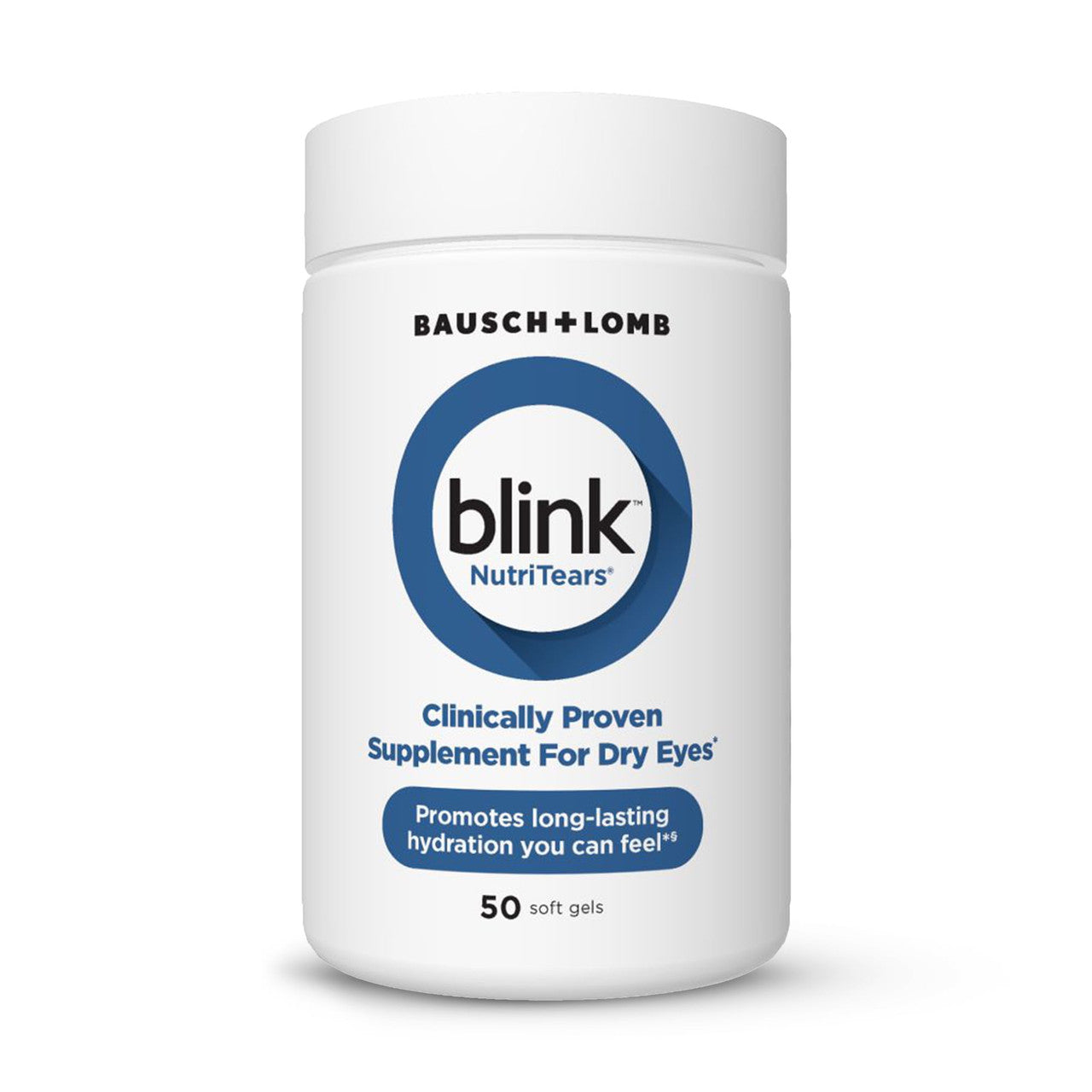 Blink NutriTears Clinically Proven Supplement for Dry Eyes, 50 Softgels, Eye Care Supplement to Hydrate Eyes From Within For Long Lasting Relief You Can Feel - GOODSZON Discount Store