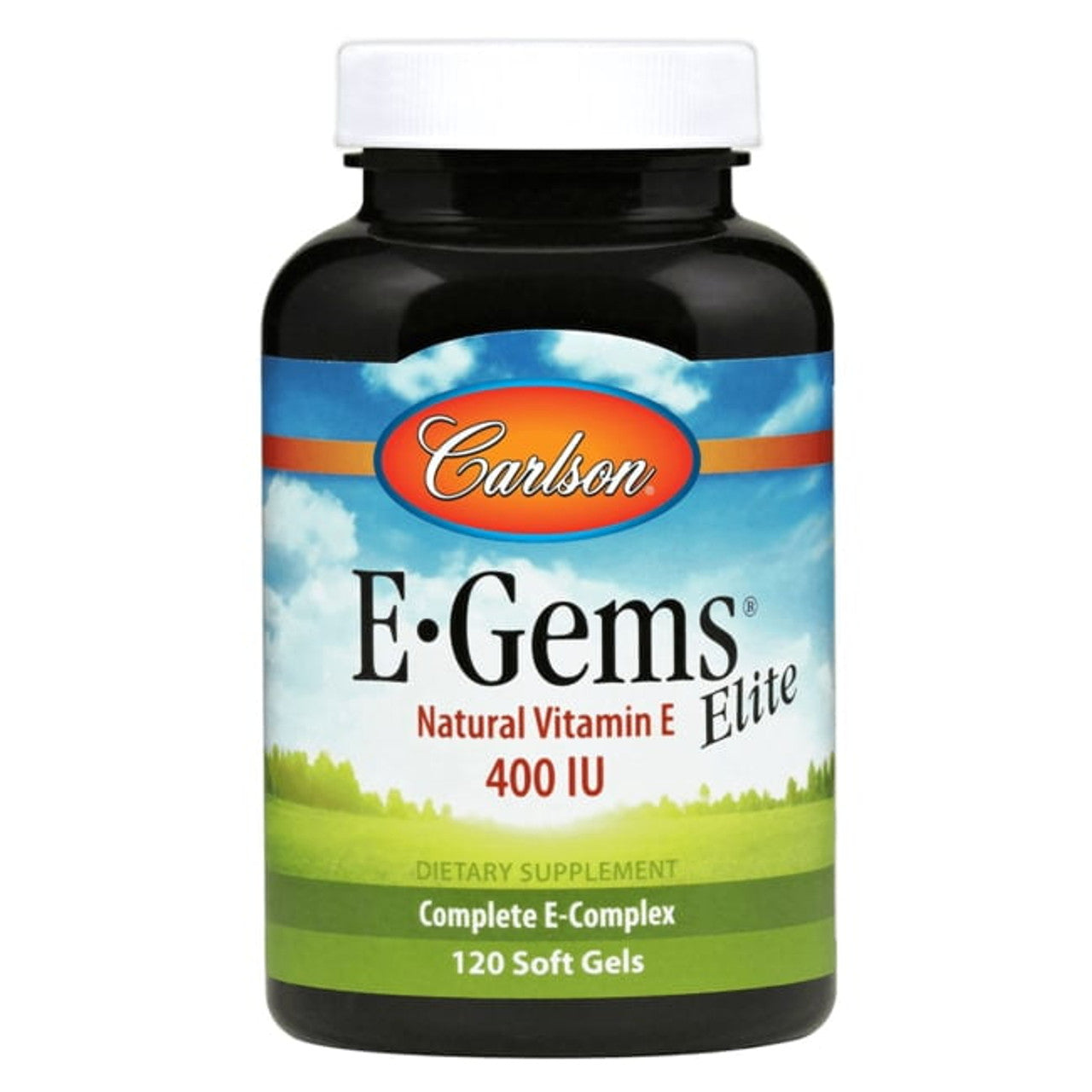 E-Gems Elite, Vitamin E, 268 mg (400 IU), 120 Soft Gels, Carlson - GOODSZON Discount Store