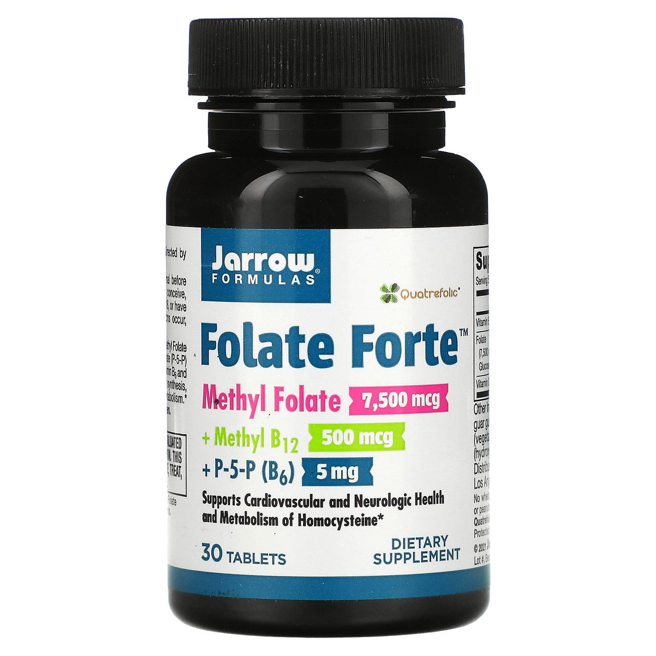 Jarrow Formulas - Folate Forte - 30 Tablets - GOODSZON Discount Store