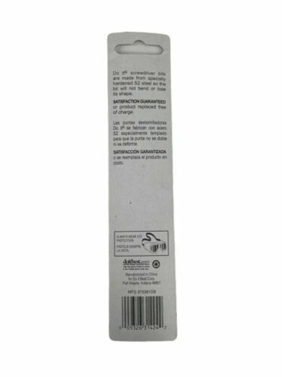 Do It 4" Driver Bit #1 376965 (Pack of 5) - GOODSZON Discount Store
