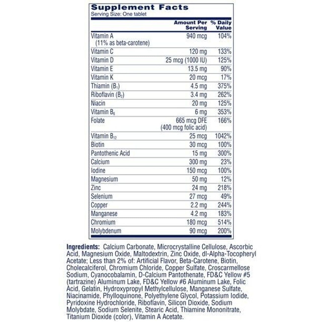 One A Day Women's 50+ Multivitamin 65 Tablets - GOODSZON Discount Store