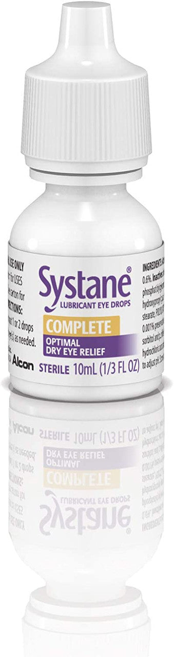 Systane Complete Dry Eye Care Symptom Relief Eye Drops, 10 ml - GOODSZON Discount Store