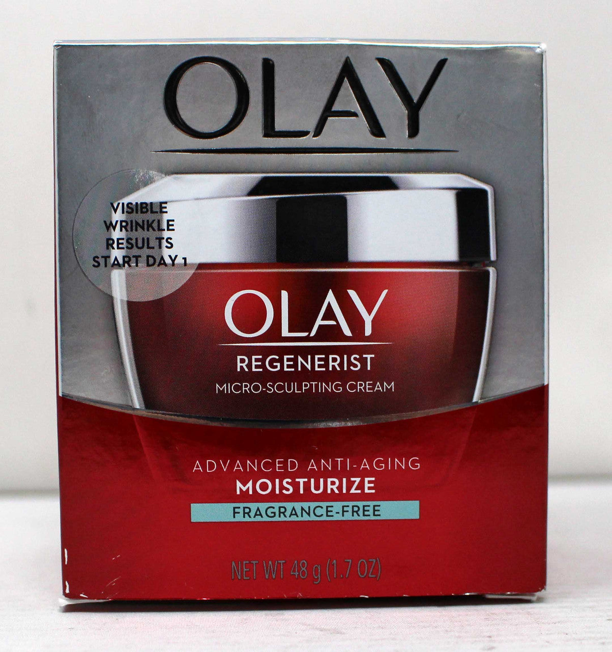 Olay Regenerist Micro-Sculpting Cream Face Moisturizer, Fragrance-Free, 1.7 oz - GOODSZON Discount Store