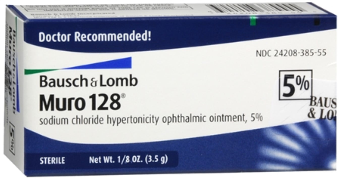 Bausch & Lomb Muro 128 5% Ointment 3.50 g - GOODSZON Discount Store