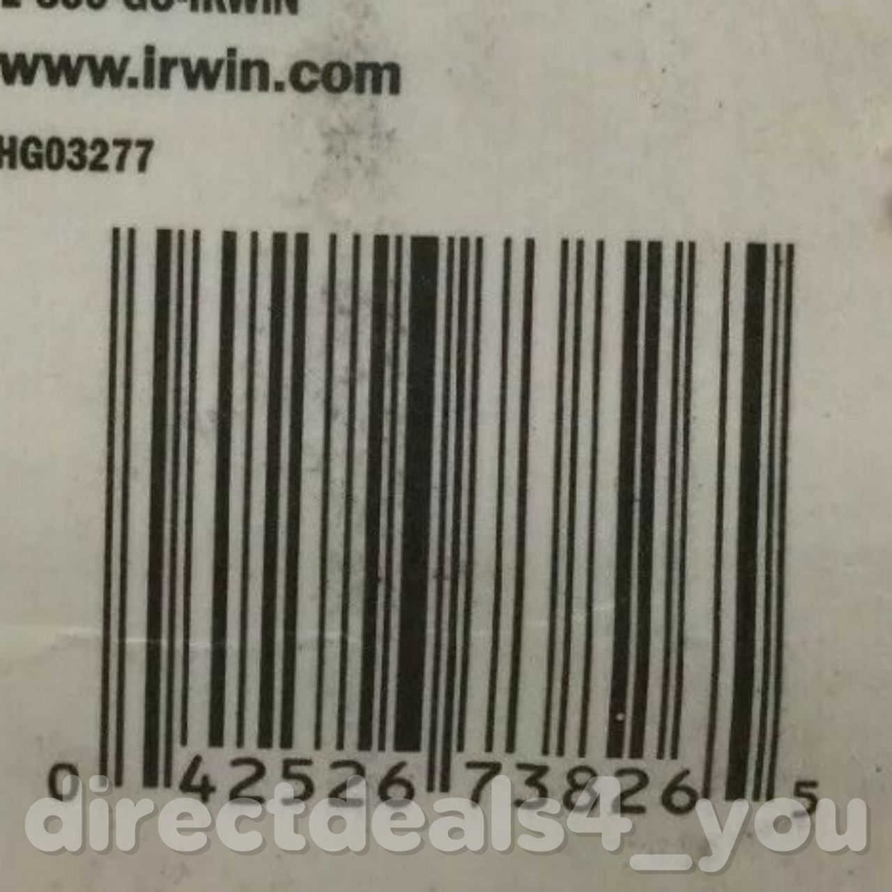 Irwin High Speed Steel 13/32" Drill Bit 73826 Pack of 5 - GOODSZON Discount Store
