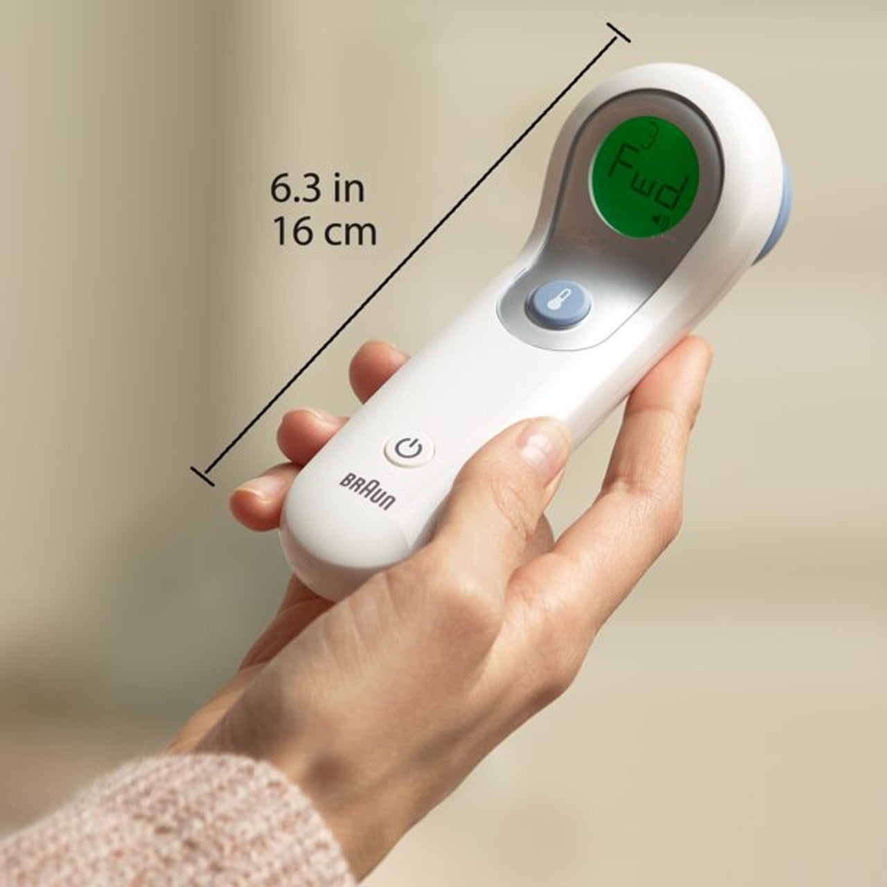 Braun No Touch Digital Thermometer, NTF3000US, White - GOODSZON Discount Store