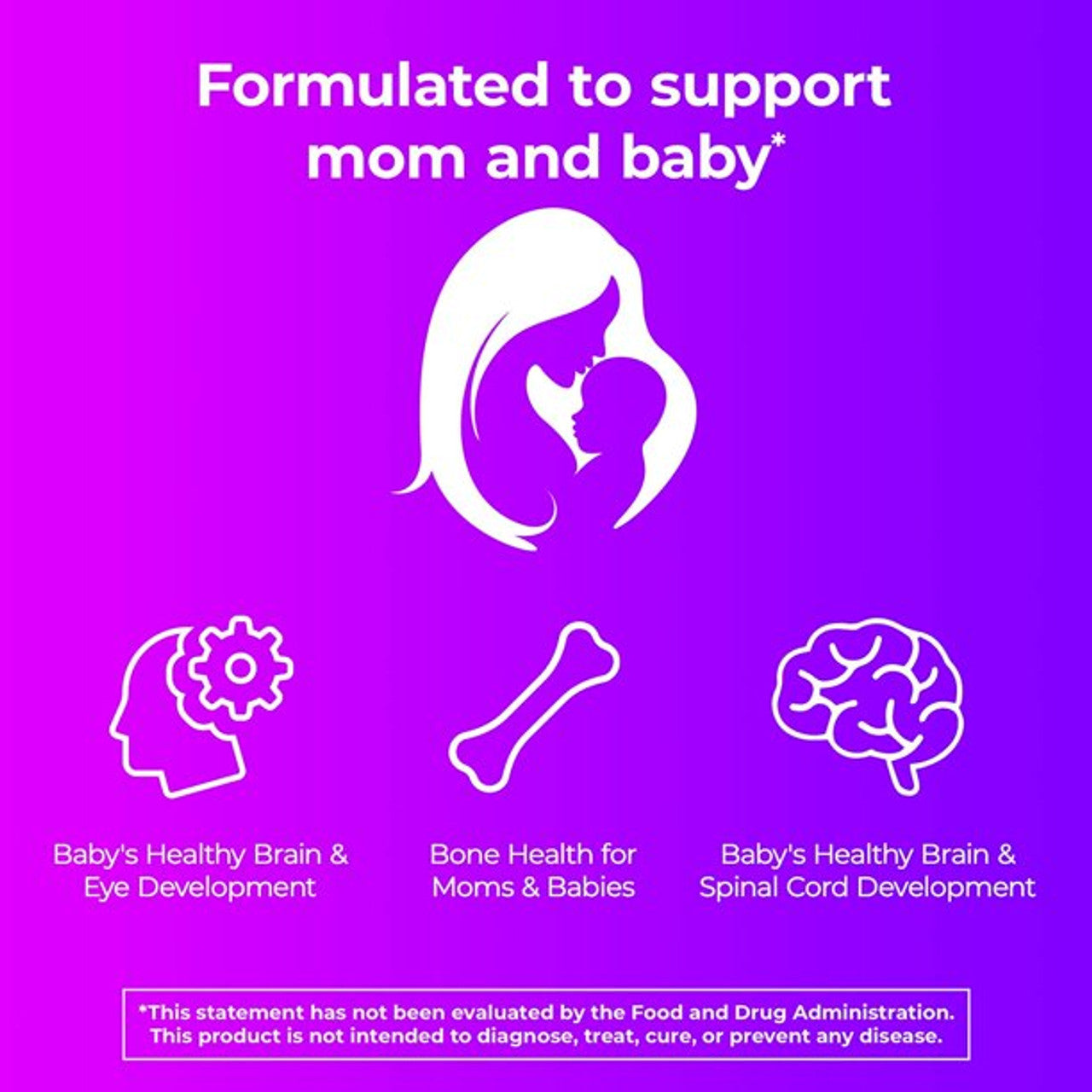 One A Day Women's Prenatal Multivitamin with Folic Acid, DHA and Iron, 60 Ct - GOODSZON Discount Store