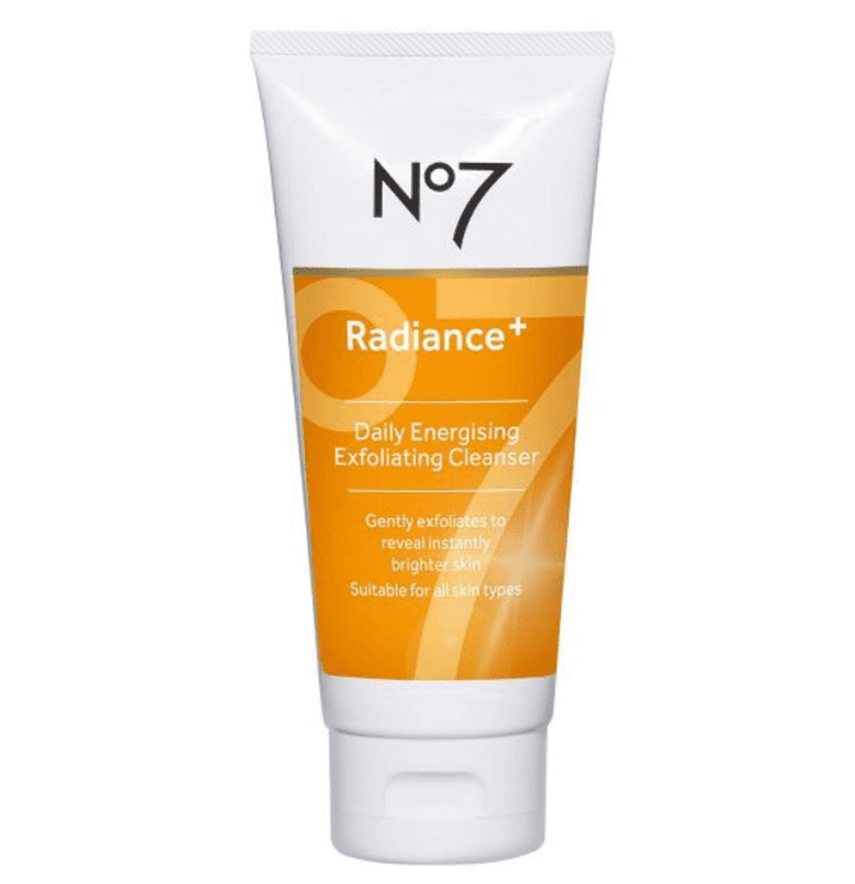 No7 Radiance+ Daily Energizing Exfoliating Cleanser - 3.3 fl oz - GOODSZON Discount Store