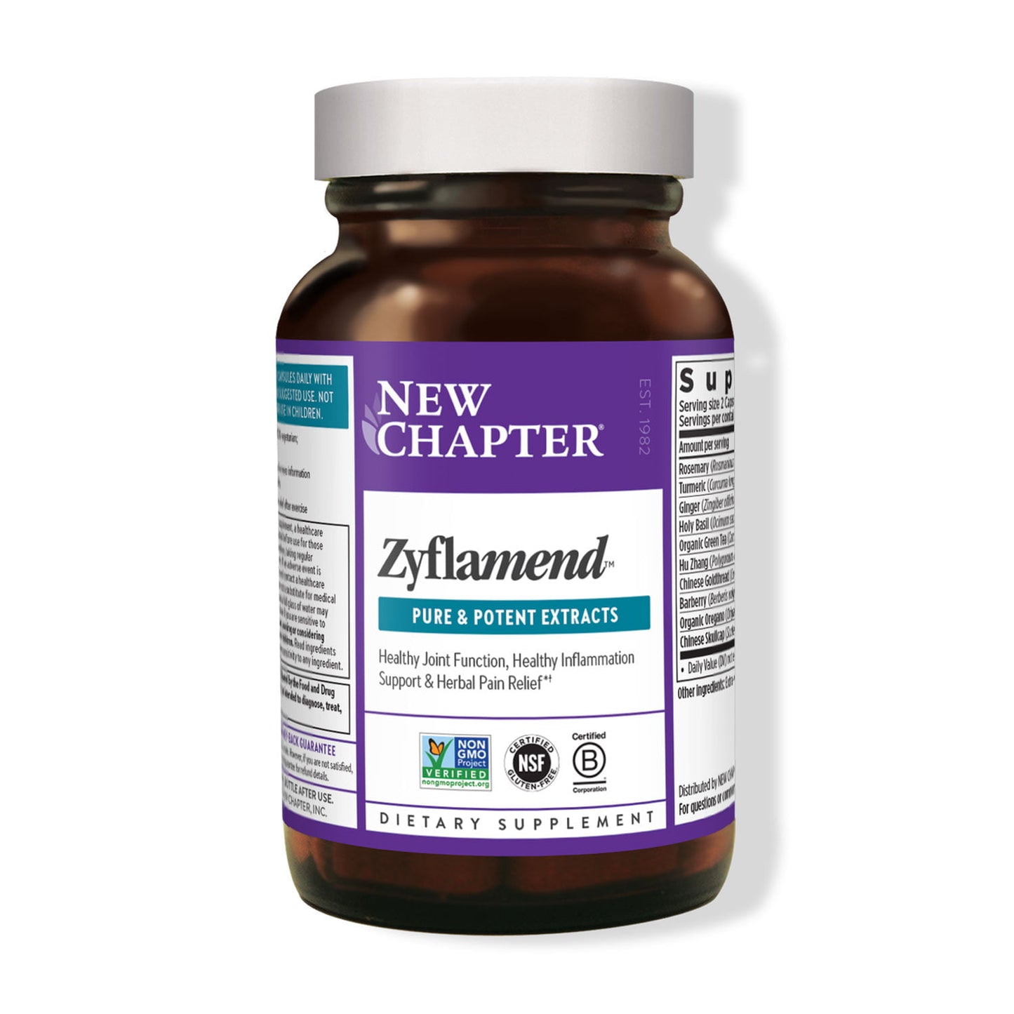 New Chapter Zyflamend Whole Body Vegetarian Capsules, 180 Ct - GOODSZON Discount Store