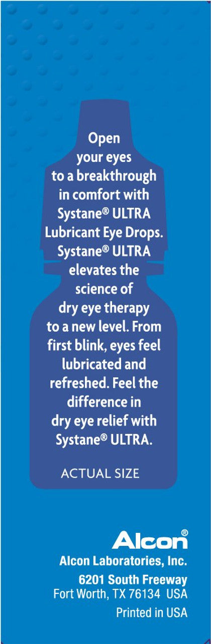 Systane Ultra Eye Drops Lubricant High Performance - GOODSZON Discount Store