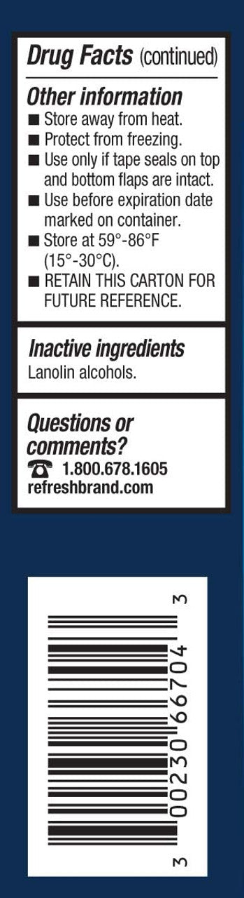 Refresh P.M. Lubricant Eye Ointment 0.12 oz. - GOODSZON Discount Store