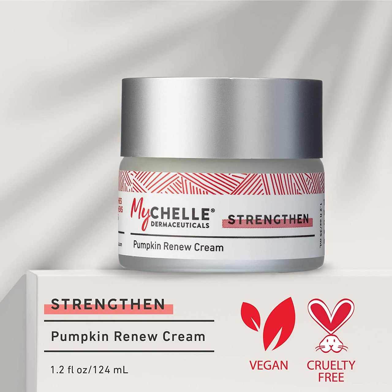 MyChelle Dermaceuticals Strengthen Pumpkin Renew Face Cream 1.2 oz. - GOODSZON Discount Store