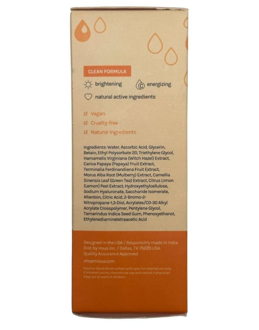Aca Vitamin C+ Hyaluronic Acid Serum, 1 oz - GOODSZON Discount Store