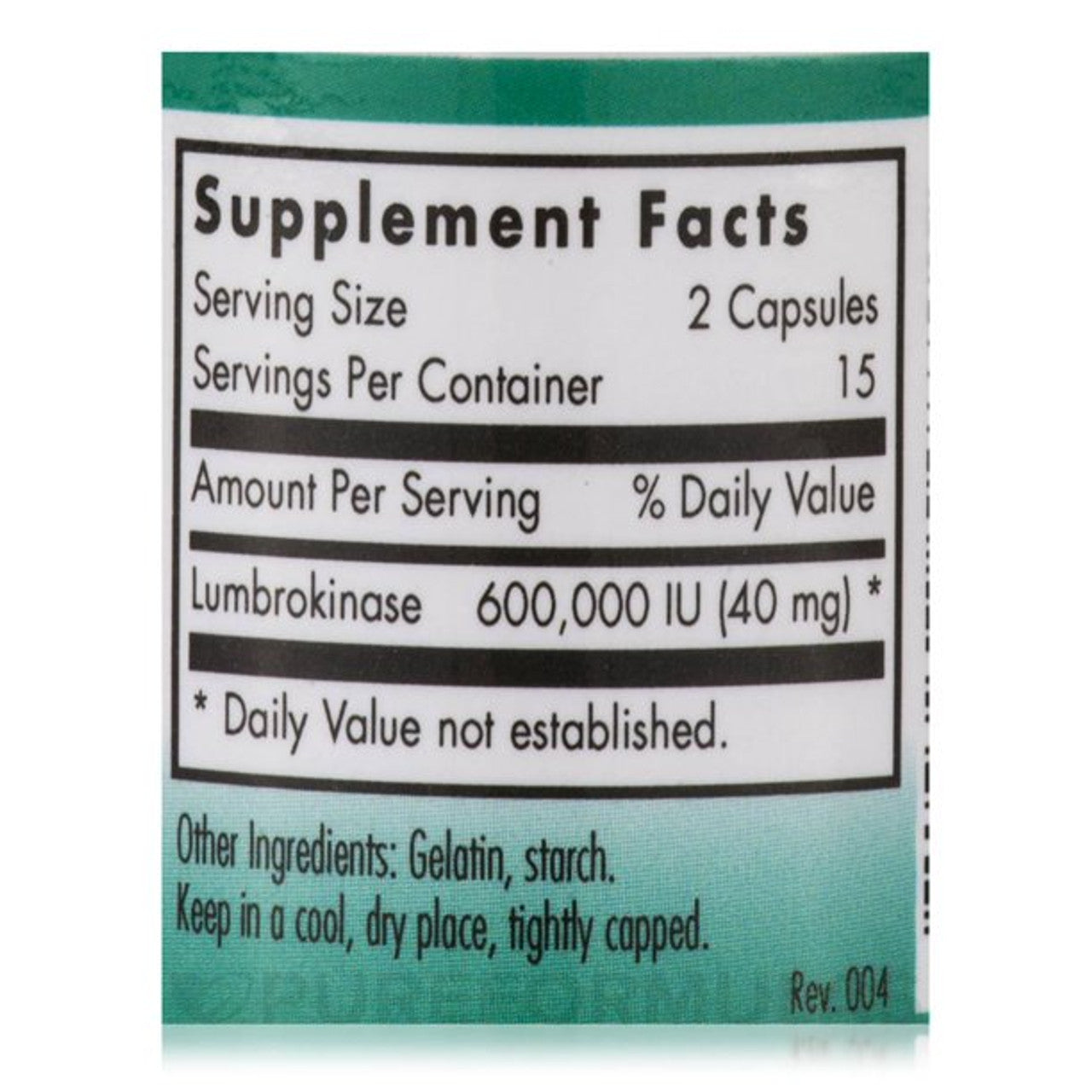 Lumbrokinase Nutricology 30 Caps - GOODSZON Discount Store