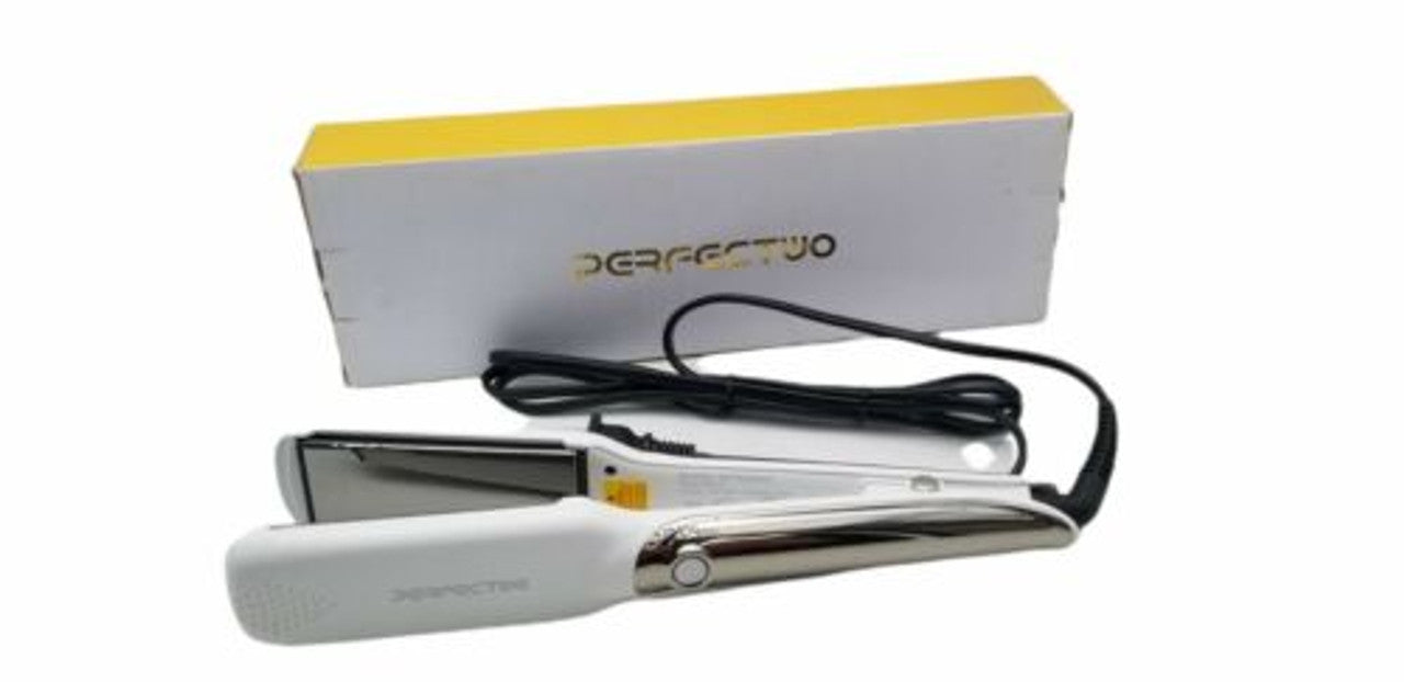 PERFECTWO Professional Ceramic Tourmaline Ionic Hair Straightener Flat Iron 1.5 - GOODSZON Discount Store