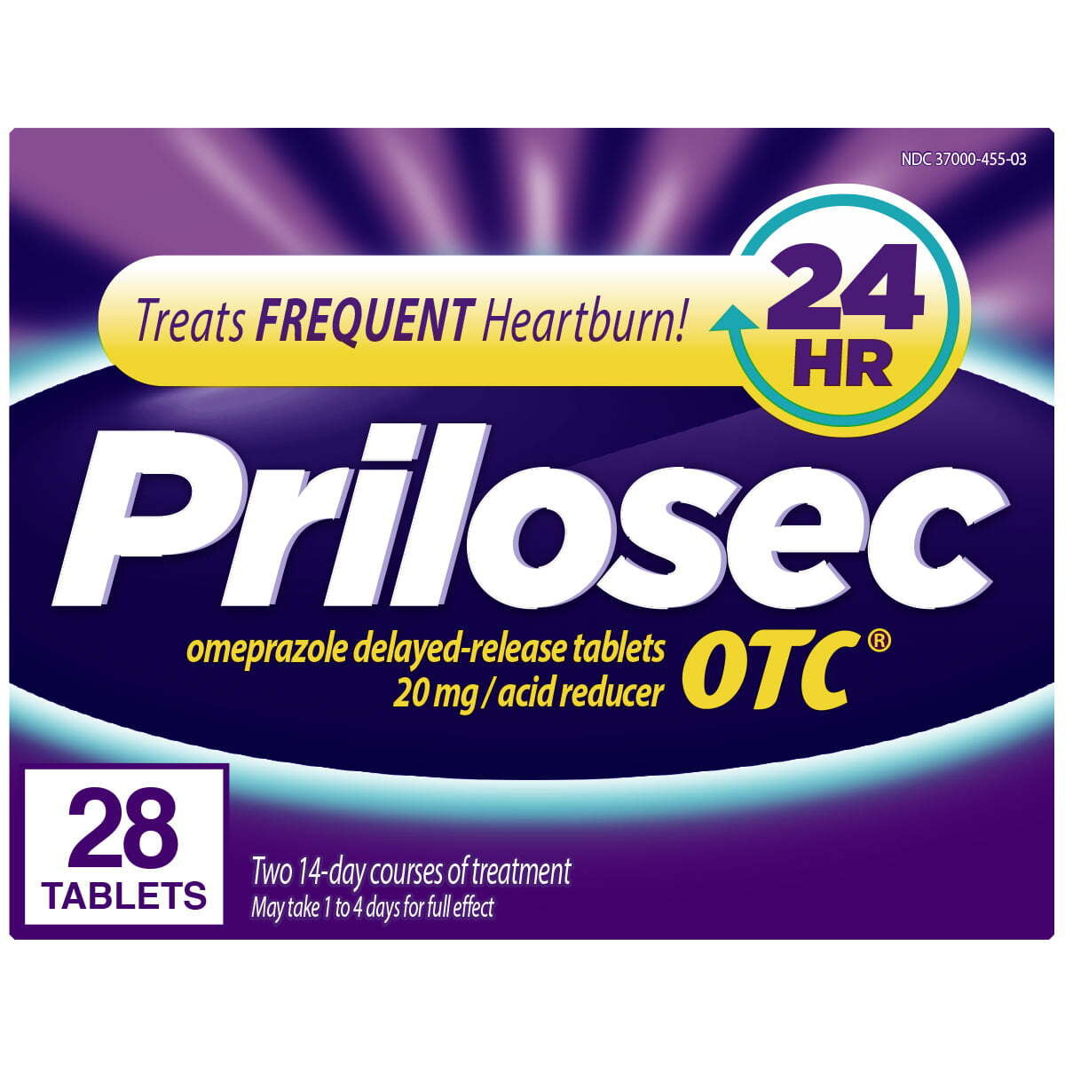 Prilosec OTC, Omeprazole Delayed Release 20mg, Acid Reducer, All Day, All Night*, 20mg, 28 Tablets - GOODSZON Discount Store