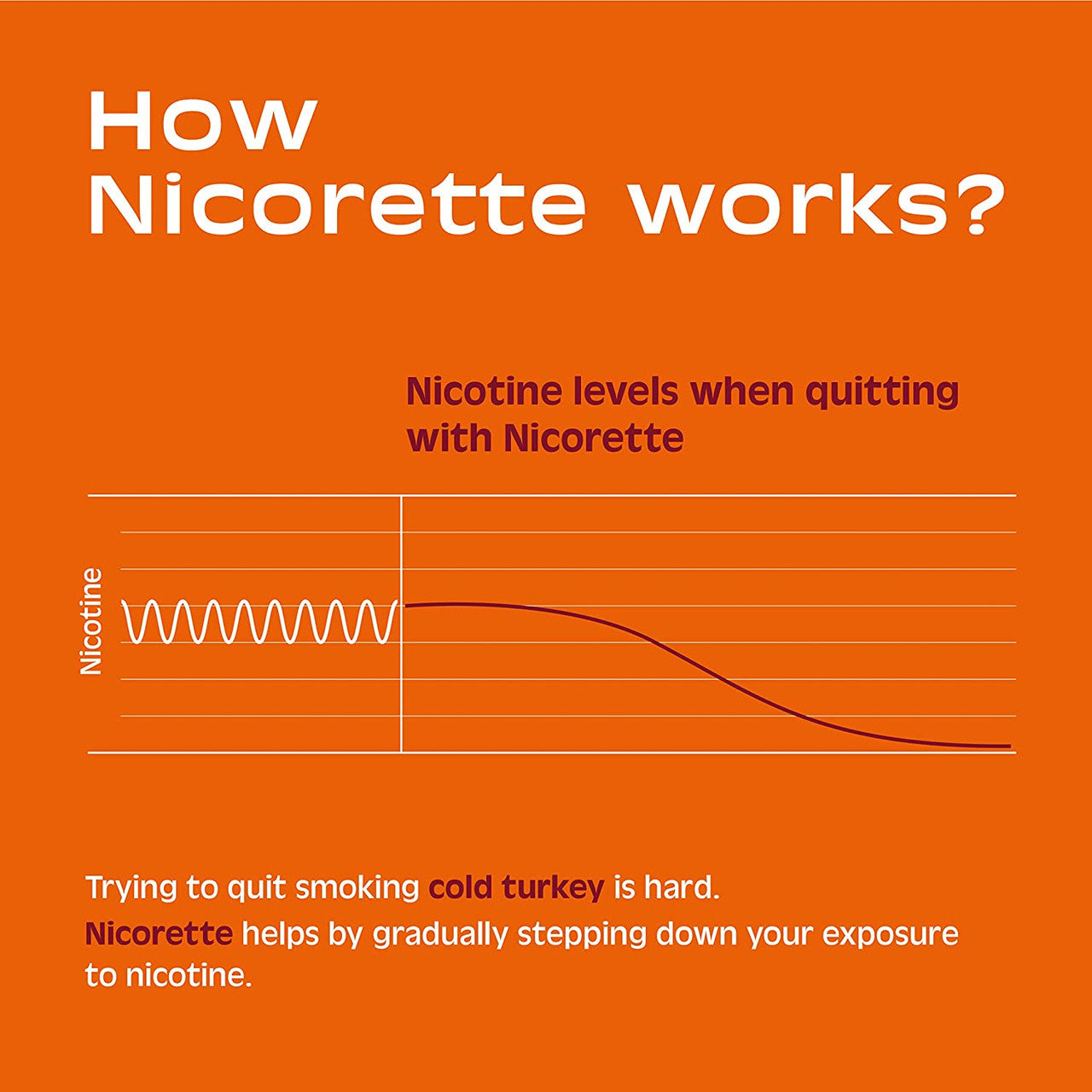 Nicorette Nicotine Gum Stop Smoking Aid, 2 mg, Fruit Chill Flavor - 160 Count - GOODSZON Discount Store