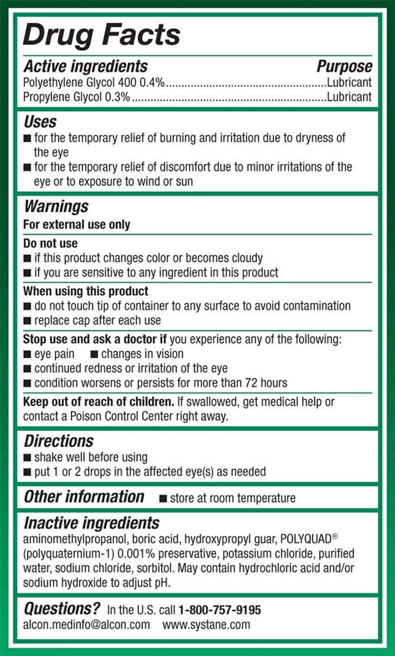 Systane Ultra Lubricant Eye Drops, Dry Eye Relief, Twin Pack, 10ml Each - GOODSZON Discount Store