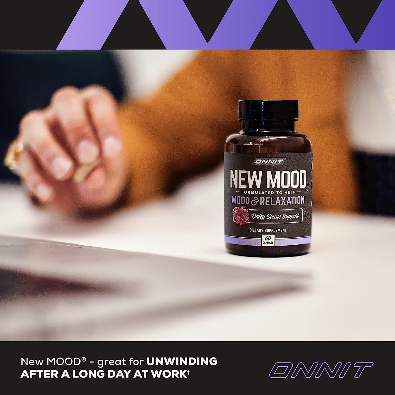 Onnit Labs New Mood 60ct - GOODSZON Discount Store