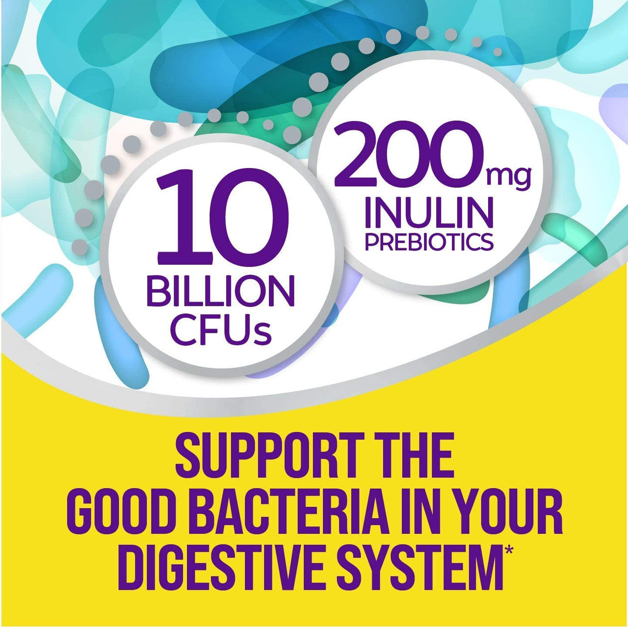 Culturelle Unisex Digestive Health Daily Probiotic Supplement, 50 Ct - GOODSZON Discount Store