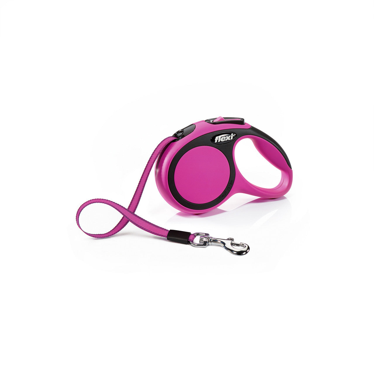 Flexi New Comfort Extra-Small Tape Retractable Dog Leash, 10 ft, Pink (For Dogs up to 26 lbs) - GOODSZON Discount Store