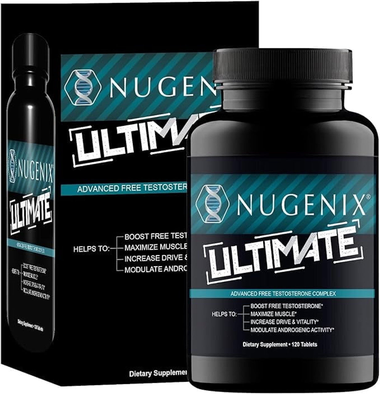 Ultimate Advanced Testosterone Booster for Men - 120 Tablets
