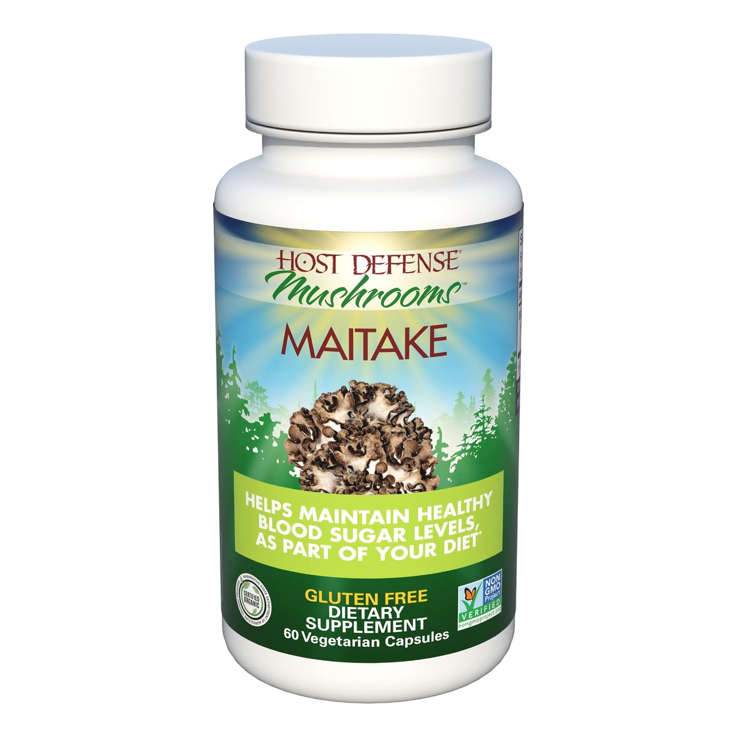 Host Defense, Maitake Capsules, Mushroom Supplement, Unflavored, 60 - GOODSZON Discount Store