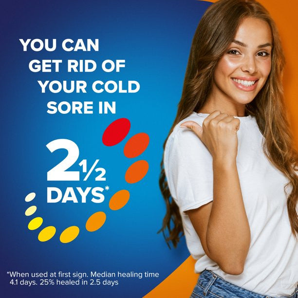 Abreva Docosanol 10% Fever Blister and Cold Sore Treatment, 0.07 Oz Exp 2024 - GOODSZON Discount Store