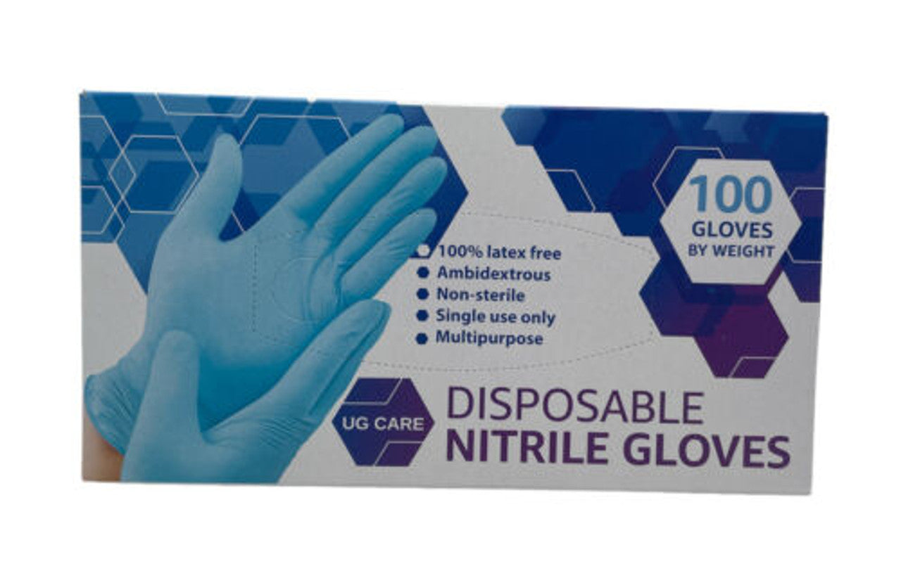 UG Care Disposable Nitrile Gloves Small 500 pc - GOODSZON Discount Store