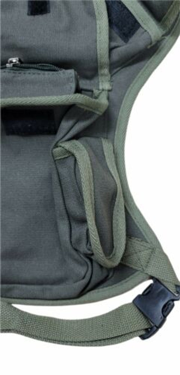 Hinsper Canvas Sports Racing Drop Leg Bag Tactical Waist Bag For Man Army Green - GOODSZON Discount Store