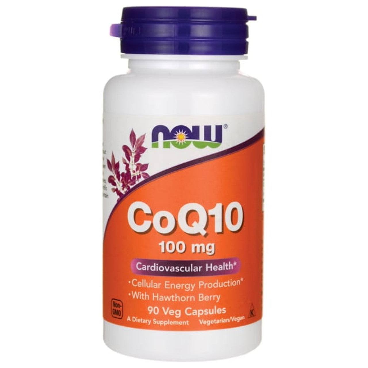 CoQ10 with Hawthorn Berry, 100 mg, 90 Veg Capsules, NOW Foods - GOODSZON Discount Store