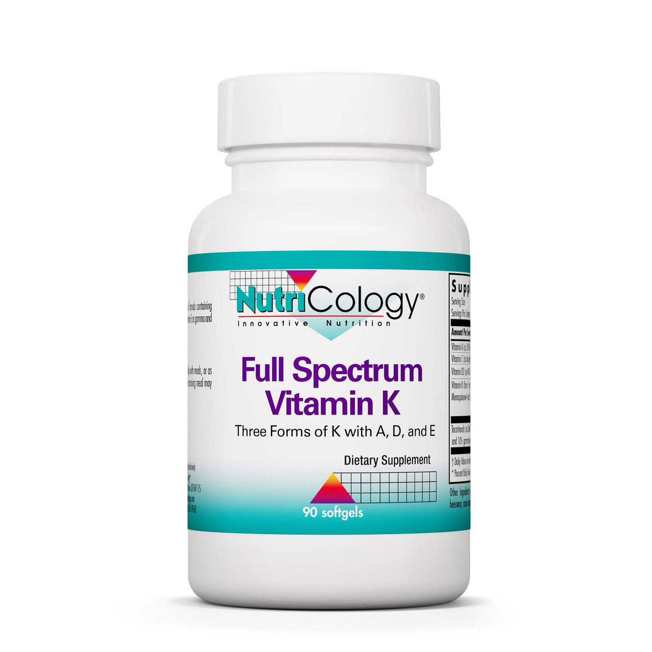 Full Spectrum Vitamin K - 90 Softgels by NutriCology - GOODSZON Discount Store