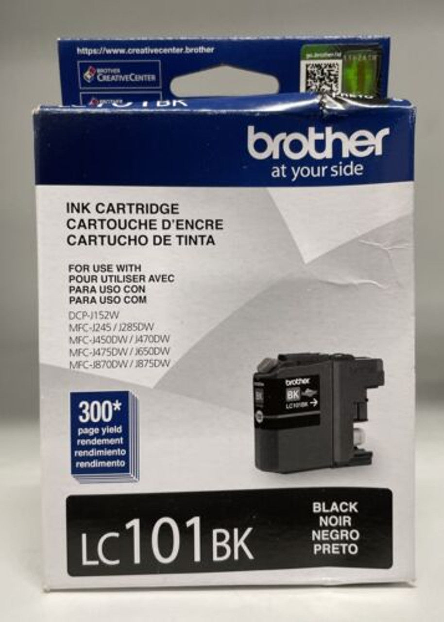 Brother LC101BK Standard-Yield Black Printer Ink Cartridge () - GOODSZON Discount Store