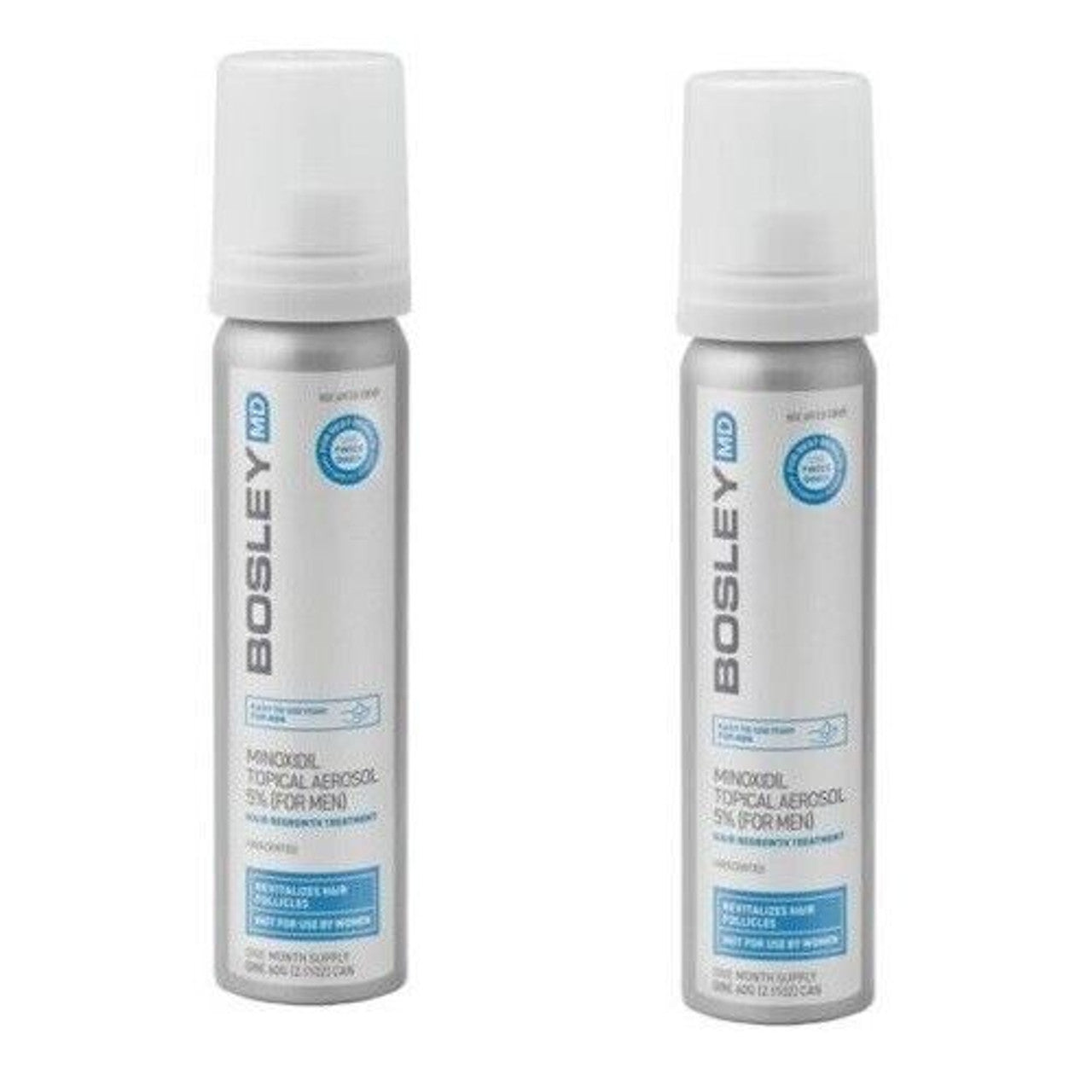 Bosley MD Men's Extra Strength Minoxidil 5% Topical Foam 2oz Exp 07/2023 Pack 2 - GOODSZON Discount Store