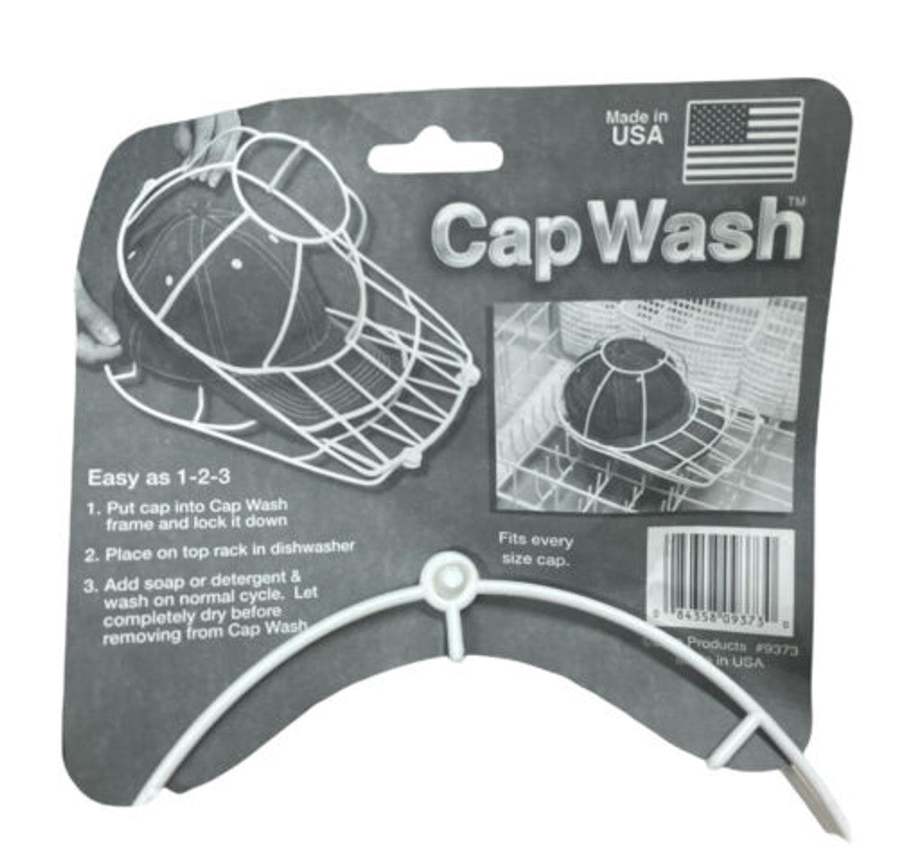 CAP WASH WHITE Universal Size Wash Your Hats Pack of 2 - GOODSZON Discount Store