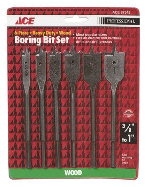 2 each: Ace 6 Pc. Wood Boring Bit Set (27542N) - GOODSZON Discount Store